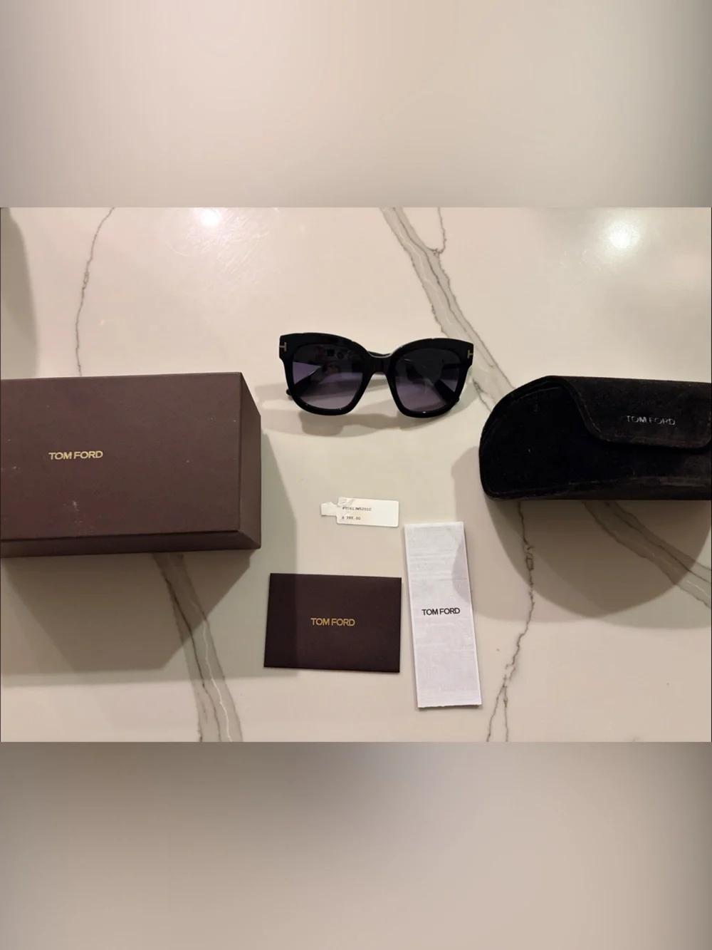 Tom Ford Black Beatrix Sunglasses